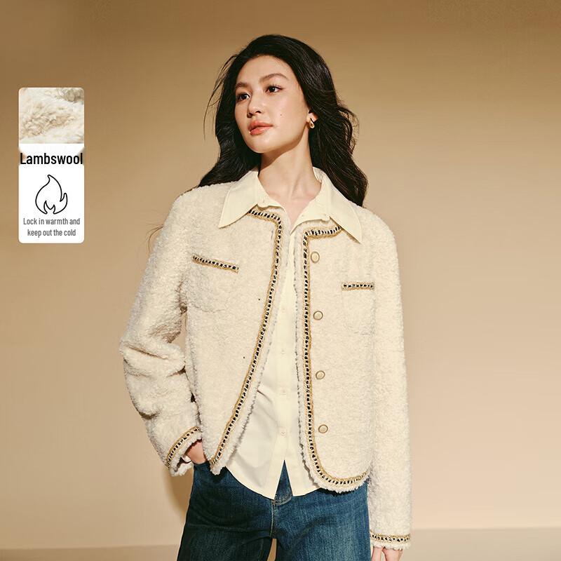 

Элегантная женская куртка из овчины INMAN XL