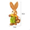 Bunny Figurine, DIY Material Package, Rabbit Statue, Parent Child Cute Easter Gift, Handmade Cartoon