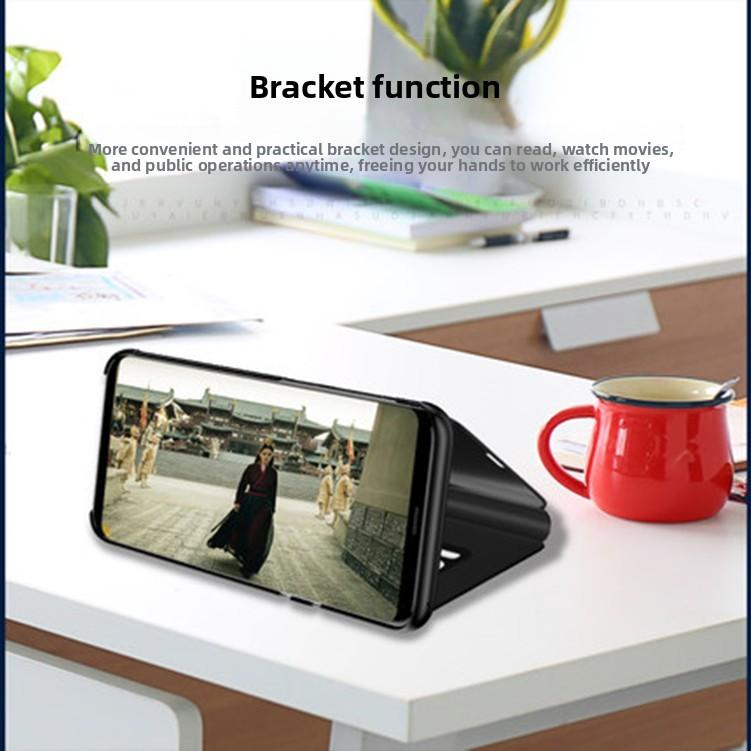 For Samsung Ultra Mirror Finish Phone Case With Stand And Drop Protection For Galaxy Series