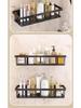 No-Drill Wall-Mounted Bathroom Storage Rack for Dormitories