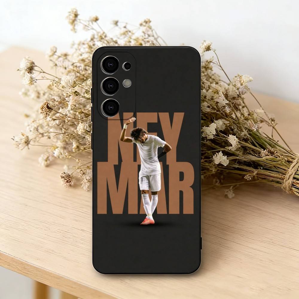 F-Football 10 N-Neymar J-jr Custodia per Telefono Silicone Nero Morbido Per Samsung S25,S24,S21,S22,S23,S30,Ultra,S20,Plus,Fe,Lite