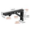 Folding Aluminum Motorcycle Trunk Tail Box Universal Top Case Quick-Mounting Molle Panel Tactical Storage Box Modular Organizer