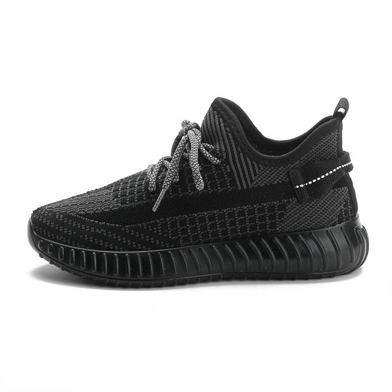 Coconut Shoes New Men's and Women's Same Summer Breathable Mesh Shoes Men's New Trendy Flying Woven Sports and Leisure Shoes
