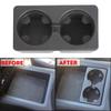 For Gmc Yukon 2007-2014 Car Dual Cup Holder Insert Drink Cup Holder Bracket Black Replacement 19154712