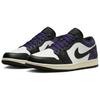 Jordan Air Jordan 1 Lemon Joy Low Top Vintage Basketball Shoes Unisex Black Purple 553558-040(Team399-)