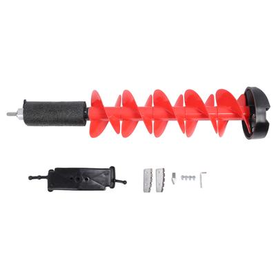 Eisbohrer 8 Zoll Durchmesser 28 Zoll Länge Elektrischer Eisbohrer Bohrer mit Schwimmvorrichtung für Tief