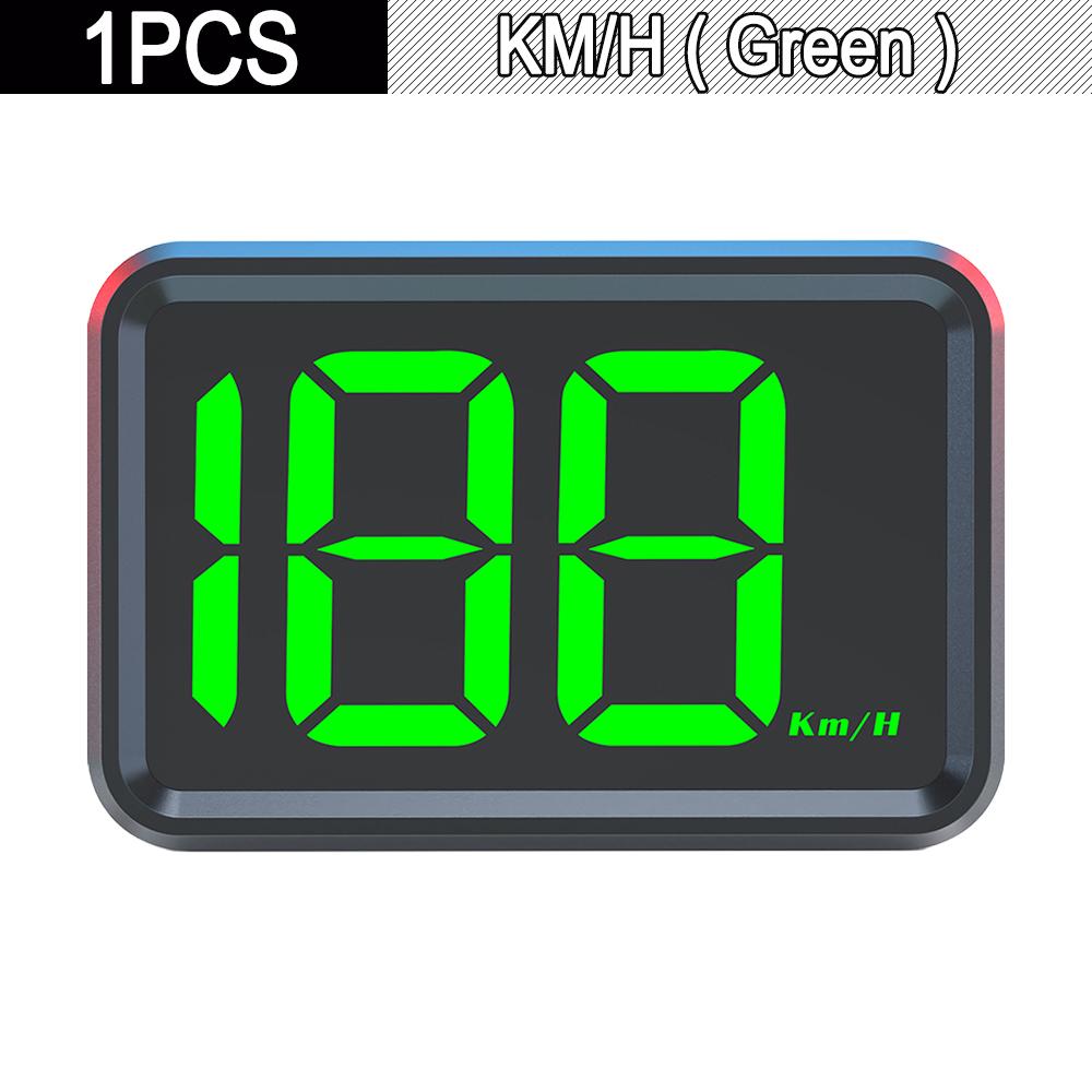 3 inches KMH MPH Universal Car HUD Digital GPS Speedometer Head Up Display Speed Meter Big Font Speed for All Cars Truck