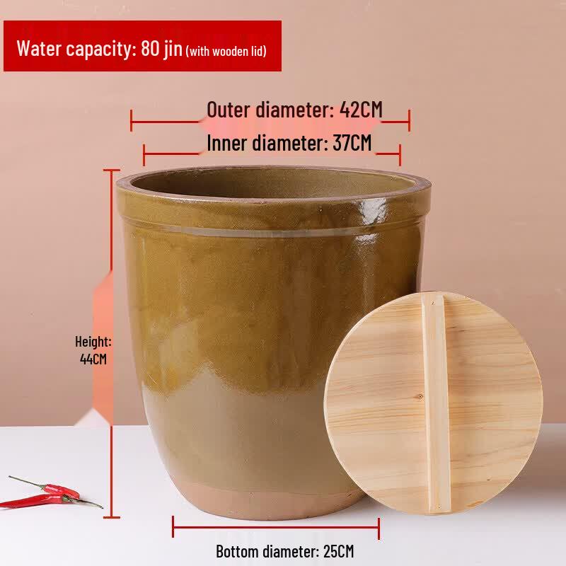 Qiwei Traditional Ceramic Fermentation Crock