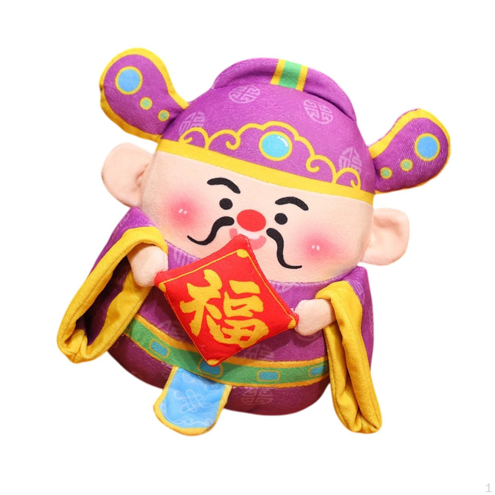 

Китайская плюшевая игрушка, китайские традиционные фигурки, креативные мягкие игрушки, плюшевая кукла для fortune