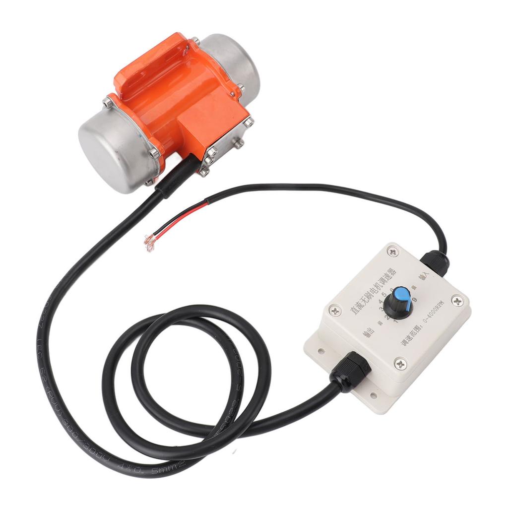 Concrete   Vibration Motor with Speed Controller   24V Brushless IP65 Aluminum Alloy Electric Concrete Vibrating Motor