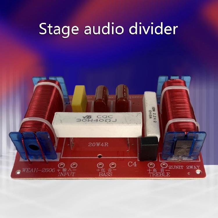 Audio Speaker Frequency Divider Filter Treble Bass 2 Way Crossover Speaker DIY