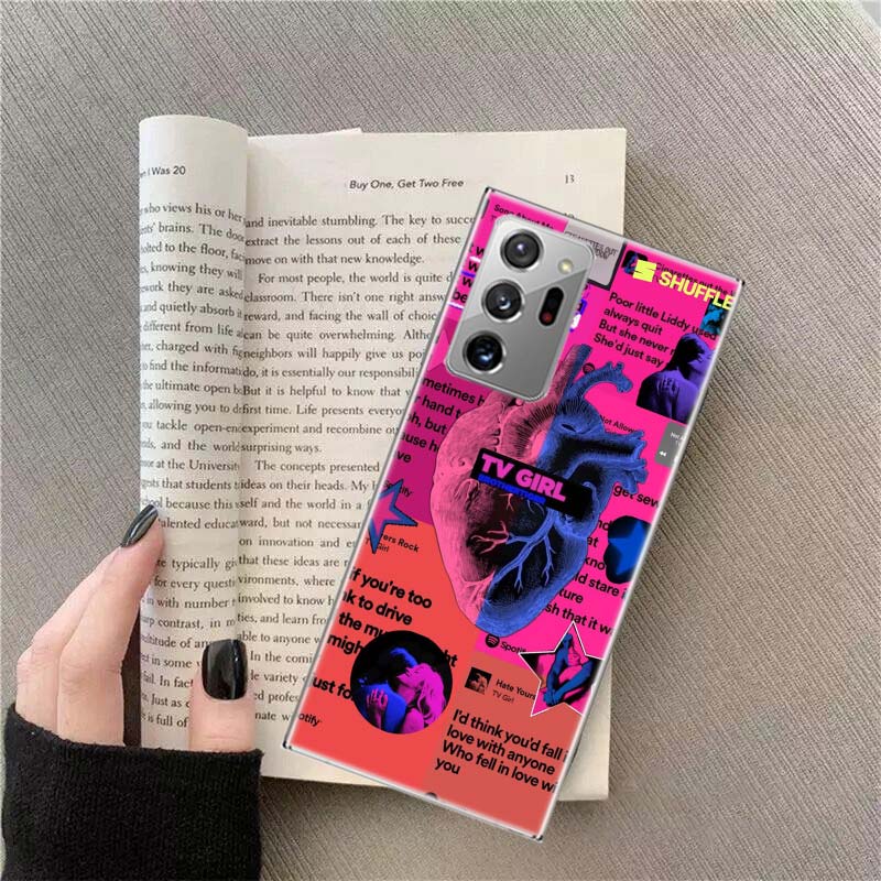 

TV Girl Album Phone Case For Samsung Galaxy S25 Edge S24 S23 FE S22 S26 Ultra S21 S20 S10 Plus Capa Soft Samsung S23 FE