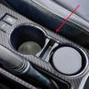 Carbon Fiber Car Interior Cup Holder Gearbox Panel Cover Trim Decal Stickers For Toyota Corolla 2014-18 Auto Inner