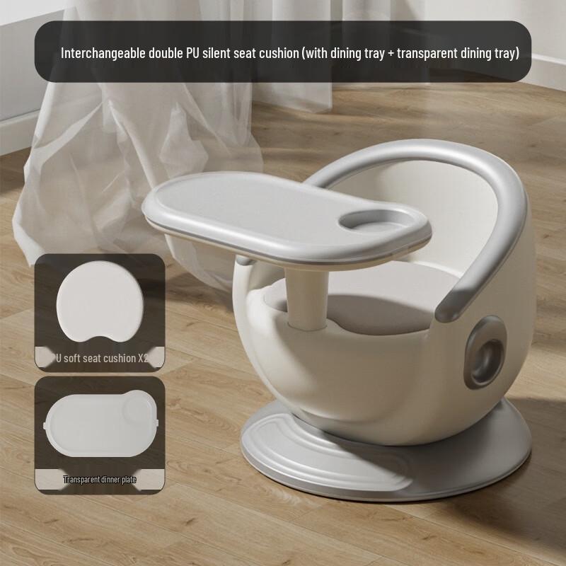 

JINGRUIXIANG Baby High Chair with Double Trays