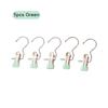 5PCS/set Multifunctional Hook Clips Stainless Steel Clothespins for Clothes Hats Pants Portable Travel Hooks Wardrobe Organizer