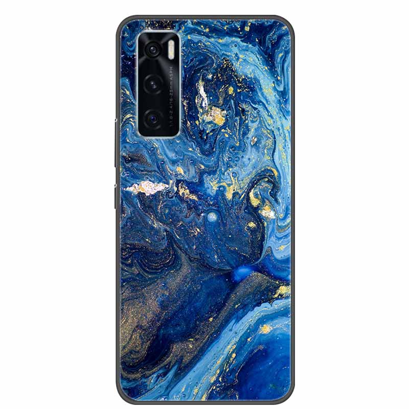 For Vivo V20 SE Case Marble Silicone Soft TPU Bumper Cover Coque For Vivo V20 SE Back Cover Cases for VivoV20 SE V20SE V 20 SE