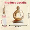 1 mysterious Ramadan lantern ornament, multifunctional desktop display, suitable for home and office environments