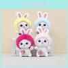 Cute Plush Rabbit Keychain Toy Adorable Soft Stuffed Animal Accessory For Bags