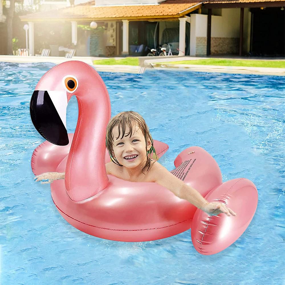 Kokospalme Erwachsenen Pool-Schwimmring: Aufblasbarer Schwimmring & Liegestuhl für Partys