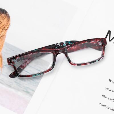 Comfortable Elegant Flowers Vintage Eyeglasses Reading Glasses Eye Protection Ultra Light Frame
