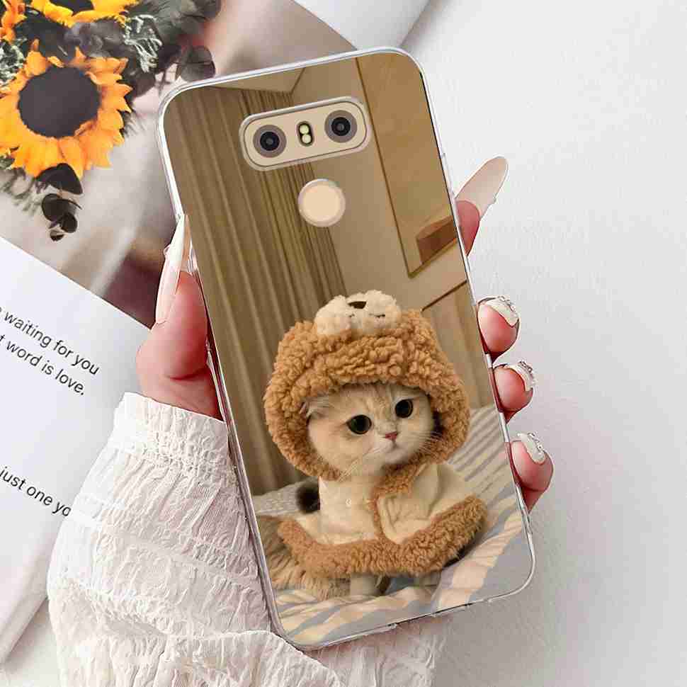 Para LG G6+ 5.7" Funda Diseño de Moda Patrones Silicona Suave TPU Cubierta Para LG G6+Plus LG G6 H870 H873 Fundas de Teléfono Resistentes a Golpes