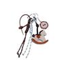 Braided Rope Bag Pendant High-grade Keychain Pendant Trojan Horse Pendant Suitable for Phone Bag Accessories