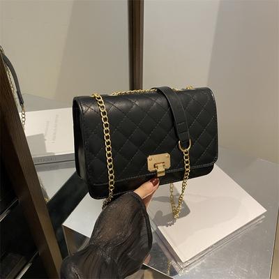 Xiaoxiangfeng Rauten-Ketten-Tasche Damen 2025 Herbst Ins modische und einfache kleine quadratische Tasche hoher Wert Umhängetasche