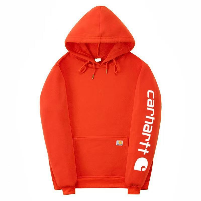 Unisex Trendová Mikina Carhartt S Plusovým Sametovým Svetrem pro Muže a Ženy