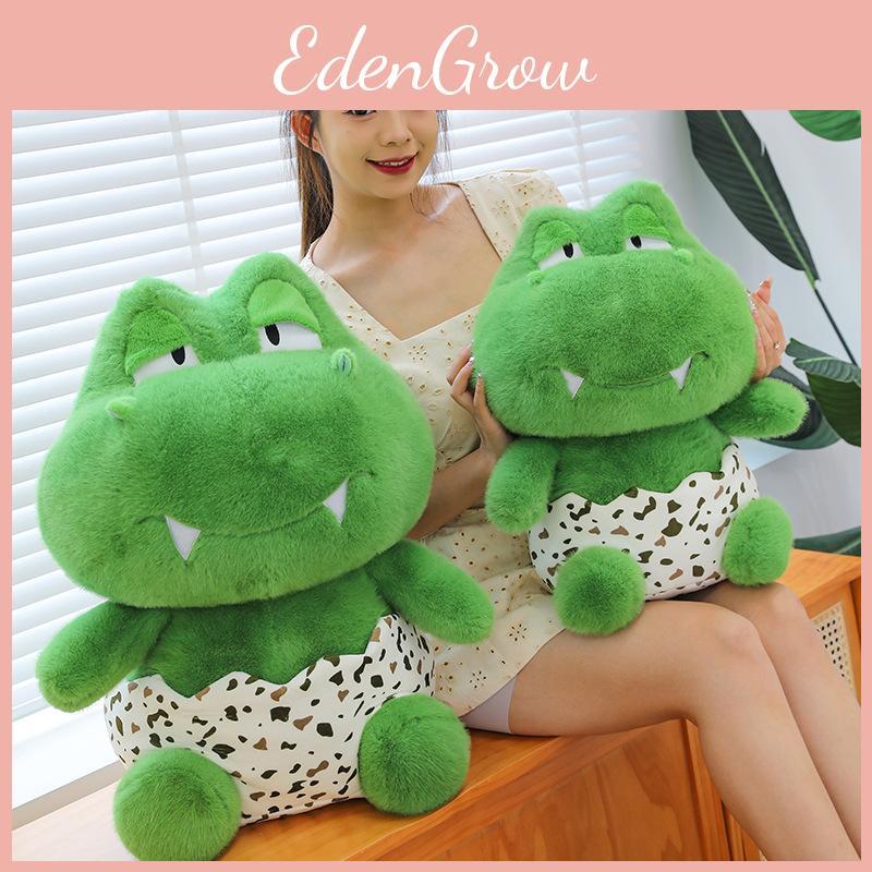 Eggshell Stuffed Dinosaur Plush Toy Kids Fun Cuddly Animal Pp Playtime Cotton