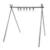 Aluminum Alloy Camping Hanging Shelf Foldable Triangle Shelf Hanger Lightweight Multifunctional for Picnic Barbecue Outdoor Tool