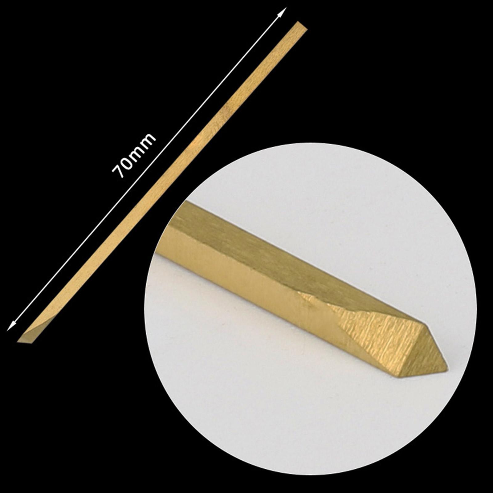 Kit di Attrezzi per Incisore di Gioielli Con Punte da Taglio in Metallo Strumento di Incisione ad Alta Precisione Parti di Ricambio per Macchina per I