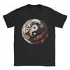 The Black Angel Tshirt Summer Casual Cotton Tee Oversized Streetwear Tops Vintage Graphic Print Loose Fit Short Sleeve