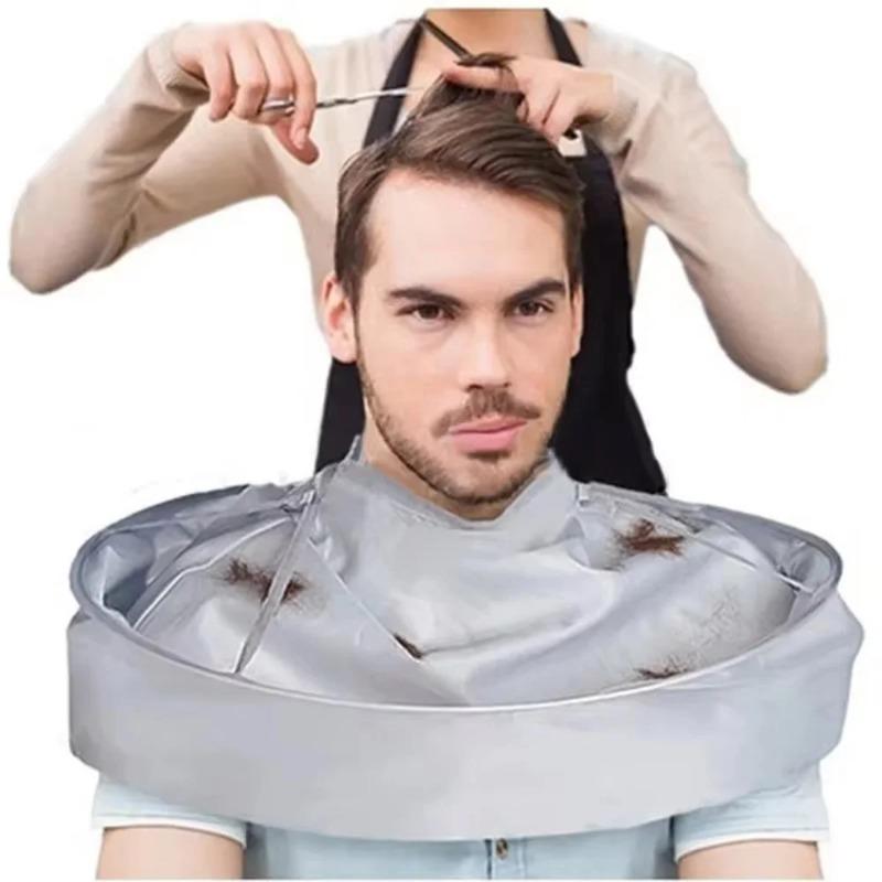Hairdressing Cloak Shaving Cape Barber Apron Salon Cutting Cover Protective Cloak for Haircut  Household  Cleaning  Hair  Tools