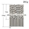 10-Piece High-Speed Steel Twist Drill & 5-Piece Hand Drill Bit Set