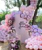 China Macaron Wedding Party Decoration Supplies Latex Ballon White Gold Pink and Blue Balloon Garland Arch Kit