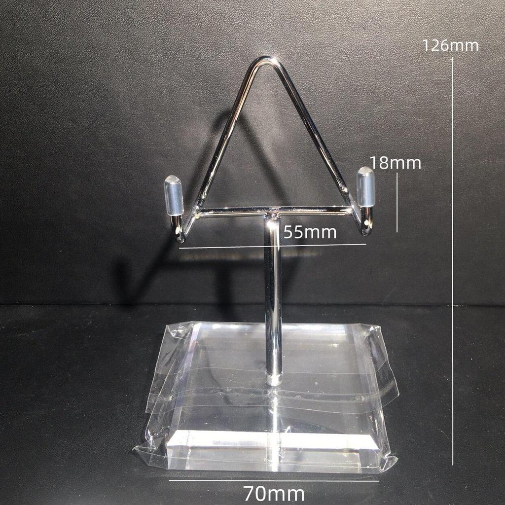 Wooden & Metal Mineral Crystal Ball Display Stand