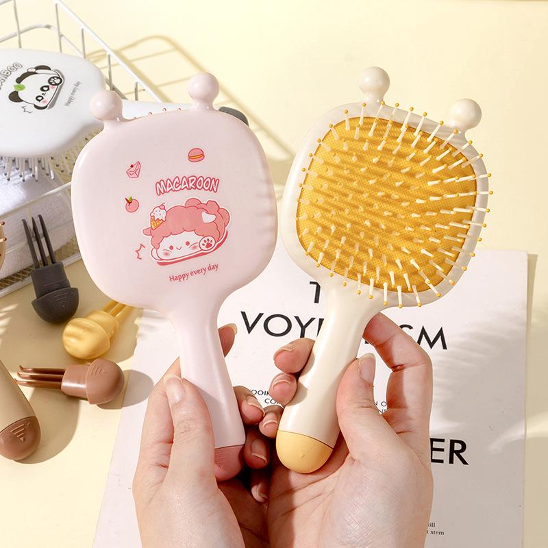 Przenośny Student Poduszka Powietrzna Grzebień do Włosów do Gładkich, Długich Włosów