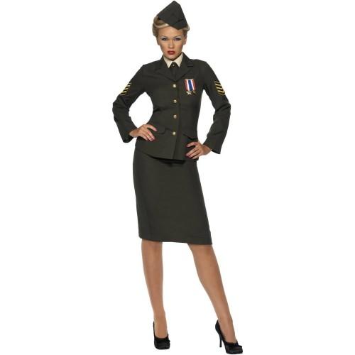 Smiffys Unisex Adult Wartime Officer Costume