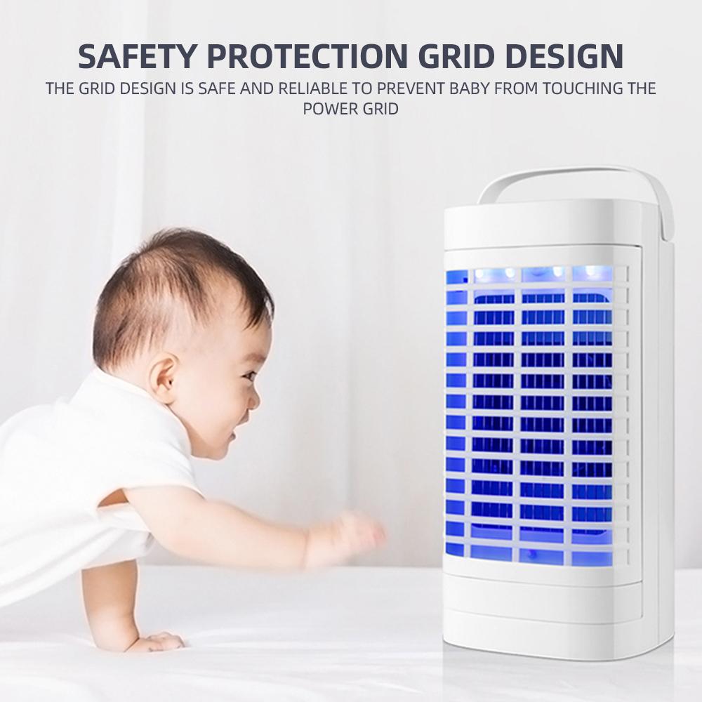 LED Bug Zapper Electronic Mosquito Killer Electric Trap Insect Fly Zapper Can Attract Gnats /