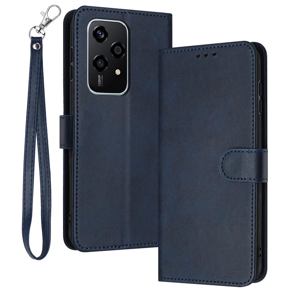 For Honor 200 Lite Case Leather Calf Texture Phone Cover with Purse Card Holders