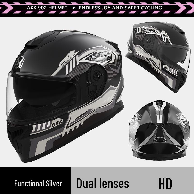 Men's and Women's Winter Full-Face Anti-Fog Motorcycle Helmet