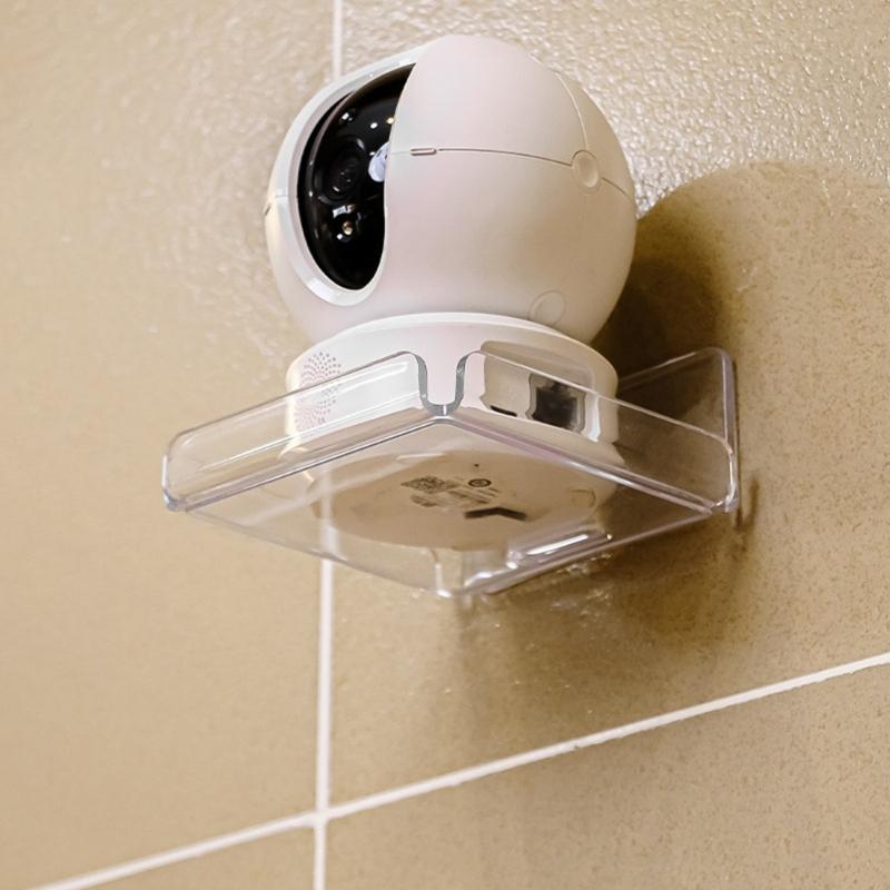 Efficient Wall-Mounted Bracket Acrylic Soap Support for Security Monitorings