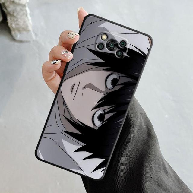 Telefon Fall Für Xiaomi Poco X3 Nfc X4pro M3 C40 Für Mi 12 11 10 10t 8 Note10 Lite 11ultra 11t Pro F1 Anime Death Note L Licht