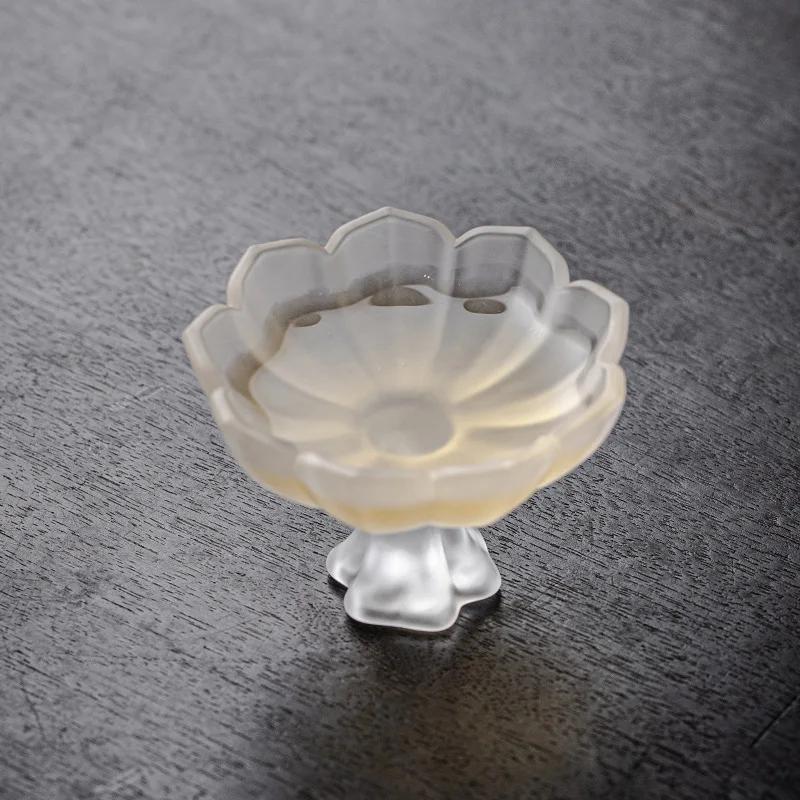 

Простая стеклянная чашка для кунг-фу, маленькая чашка, чашка мастера, одинарная чашка, бытовая, для личного чаепития <200ml