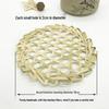 Handmade Bamboo Sieve - Creative Woven Kitchen Decoration