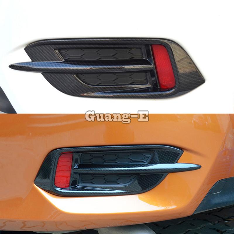 Car Body Detector ABS Chrome Trim Back Tail Rear Fog Light Lamp Frame Stick For Honda Civic 10th 2016 2017 2018