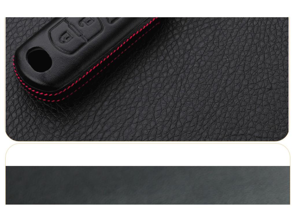 4D Cowhide Key Case for Mazda Axela/M3/M5/M6/M7/CX