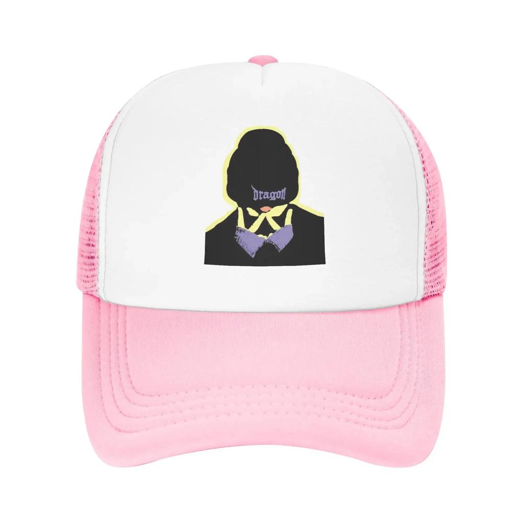 2025 Cool Dragon Kpop Music Sing For DG Fans Custom Mesh Baseball Caps For Mens  Printing Female Beach Coquette Hat Peaked Cap