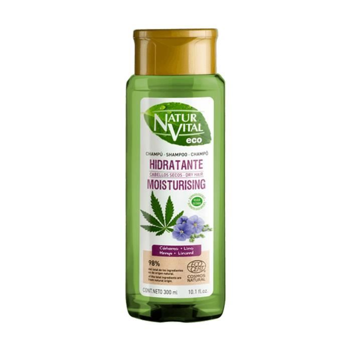 NATURVITAL - Shampooing hydratant pour cheveux secs 300 ml