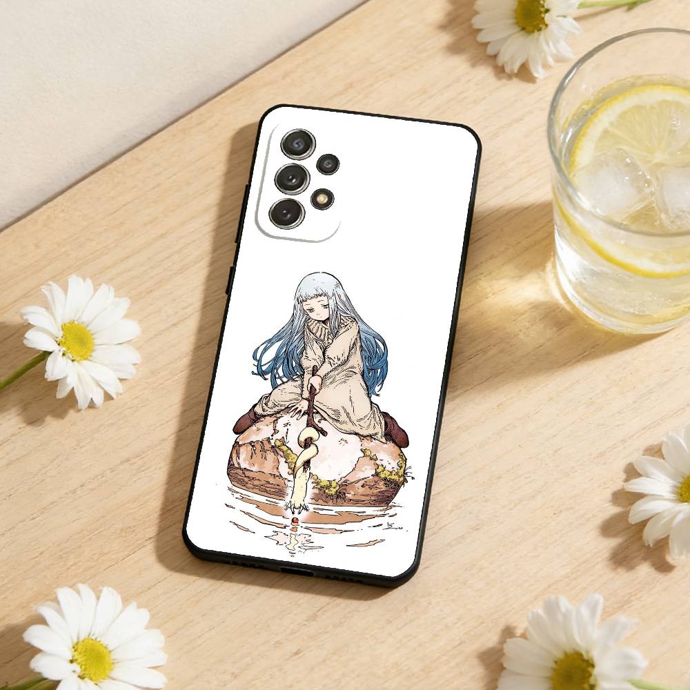 W-Witch hat atelier Phone Case For Samsung S26,S25,S24,S21,S22,S23,S30,Ultra,S20,Plus,Soft Black Shell